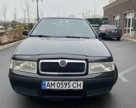Черный Шкода Октавия, объемом двигателя 1.6 л и пробегом 359 тыс. км за 5100 $, фото 1 на Automoto.ua