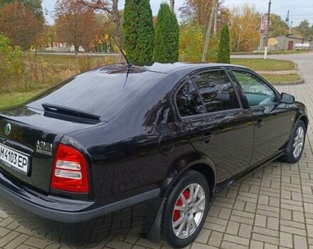 Черный Шкода Октавия, объемом двигателя 1.6 л и пробегом 300 тыс. км за 4600 $, фото 10 на Automoto.ua