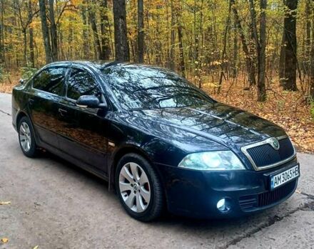 Черный Шкода Октавия, объемом двигателя 2 л и пробегом 312 тыс. км за 7300 $, фото 9 на Automoto.ua