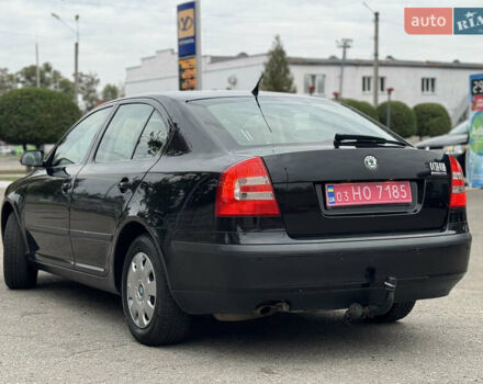 Шкода Октавія 2006 у Лубнах на Automoto.ua Чорний Шкода Октавія, об'ємом двигуна 1.6 л та пробігом 137 тис. км за 6550 $, фото 6 на Automoto.ua