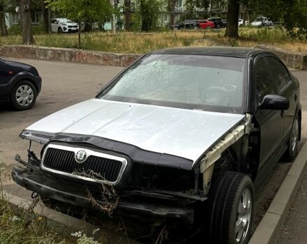 Черный Шкода Октавия, объемом двигателя 2 л и пробегом 200 тыс. км за 2500 $, фото 1 на Automoto.ua