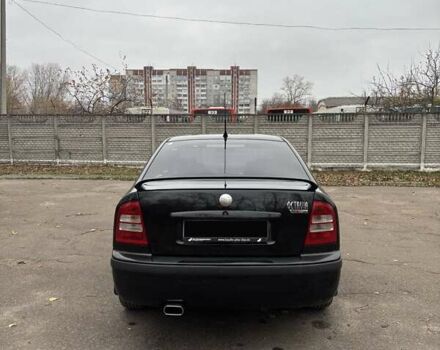 Черный Шкода Октавия, объемом двигателя 1.8 л и пробегом 297 тыс. км за 6500 $, фото 3 на Automoto.ua