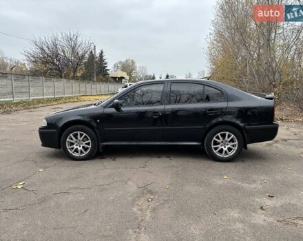 Черный Шкода Октавия, объемом двигателя 1.8 л и пробегом 297 тыс. км за 6500 $, фото 5 на Automoto.ua