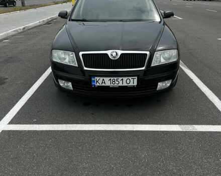 Черный Шкода Октавия, объемом двигателя 2 л и пробегом 355 тыс. км за 6700 $, фото 1 на Automoto.ua