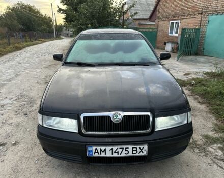 Черный Шкода Октавия, объемом двигателя 1.6 л и пробегом 210 тыс. км за 5200 $, фото 1 на Automoto.ua