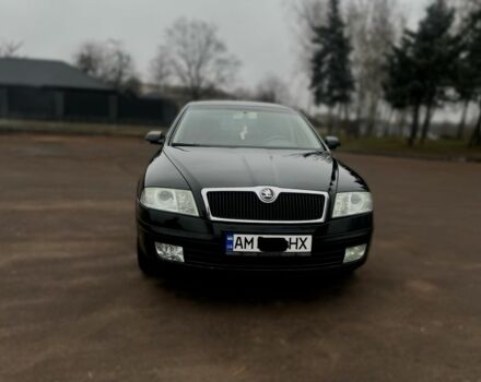 Черный Шкода Октавия, объемом двигателя 2 л и пробегом 240 тыс. км за 5300 $, фото 1 на Automoto.ua