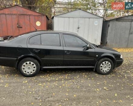 Шкода Октавия 2007 в Днепре (Днепропетровске) на Automoto.ua Черный Шкода Октавия, объемом двигателя 1.6 л и пробегом 300 тыс. км за 5500 $, фото 2 на Automoto.ua