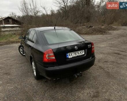 Черный Шкода Октавия, объемом двигателя 2 л и пробегом 180 тыс. км за 7400 $, фото 2 на Automoto.ua
