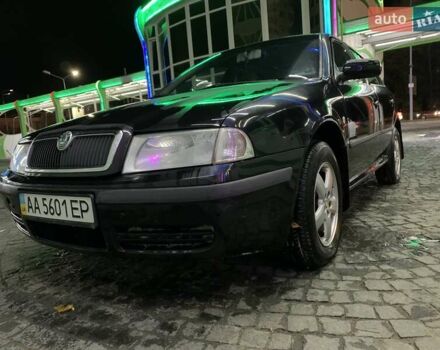 Черный Шкода Октавия, объемом двигателя 2 л и пробегом 340 тыс. км за 4800 $, фото 2 на Automoto.ua