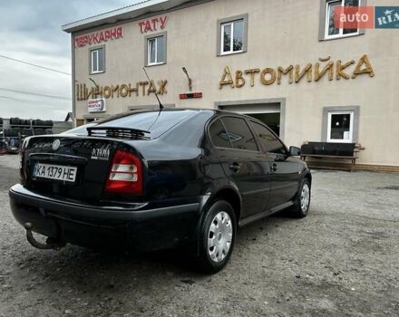 Черный Шкода Октавия, объемом двигателя 1.6 л и пробегом 221 тыс. км за 7300 $, фото 5 на Automoto.ua