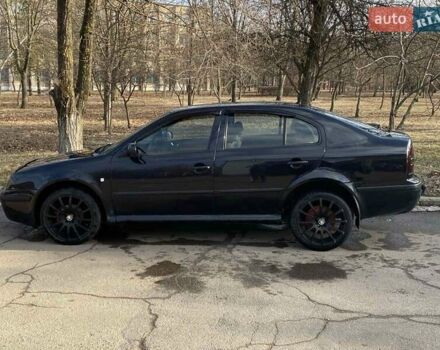 Черный Шкода Октавия, объемом двигателя 1.6 л и пробегом 282 тыс. км за 5000 $, фото 7 на Automoto.ua