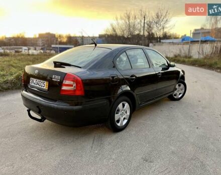 Черный Шкода Октавия, объемом двигателя 1.6 л и пробегом 220 тыс. км за 7500 $, фото 1 на Automoto.ua