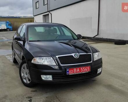 Черный Шкода Октавия, объемом двигателя 1.6 л и пробегом 218 тыс. км за 6999 $, фото 74 на Automoto.ua