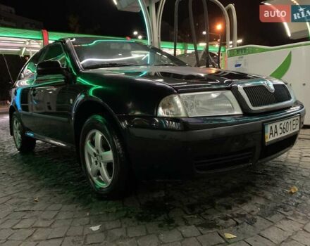 Черный Шкода Октавия, объемом двигателя 2 л и пробегом 340 тыс. км за 4800 $, фото 1 на Automoto.ua