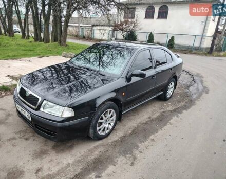 Черный Шкода Октавия, объемом двигателя 1.78 л и пробегом 170 тыс. км за 5600 $, фото 1 на Automoto.ua