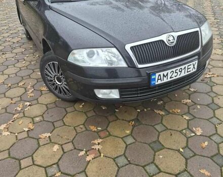 Черный Шкода Октавия, объемом двигателя 1.6 л и пробегом 315 тыс. км за 6300 $, фото 8 на Automoto.ua