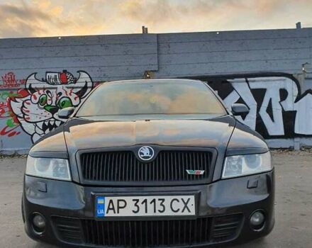 Черный Шкода Октавия, объемом двигателя 2 л и пробегом 198 тыс. км за 7800 $, фото 2 на Automoto.ua