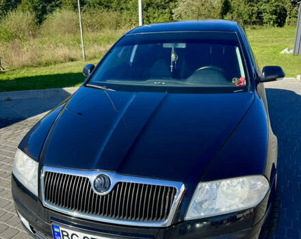Шкода Октавия 2008 в Яворове на Automoto.ua Черный Шкода Октавия, объемом двигателя 2 л и пробегом 303 тыс. км за 6600 $, фото 2 на Automoto.ua
