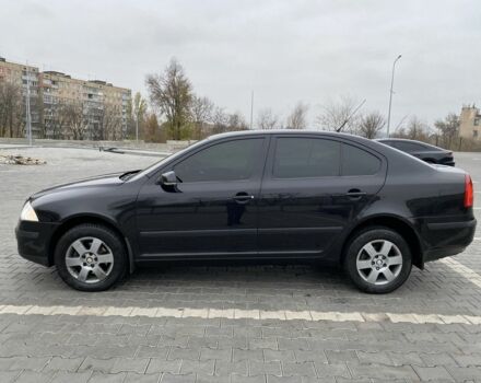 Черный Шкода Октавия, объемом двигателя 2 л и пробегом 192 тыс. км за 6500 $, фото 1 на Automoto.ua