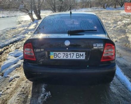Черный Шкода Октавия, объемом двигателя 1.6 л и пробегом 230 тыс. км за 4800 $, фото 3 на Automoto.ua