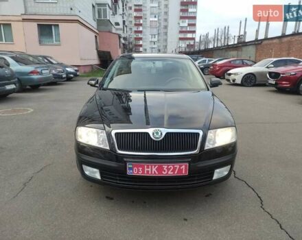 Черный Шкода Октавия, объемом двигателя 1.6 л и пробегом 198 тыс. км за 6999 $, фото 11 на Automoto.ua