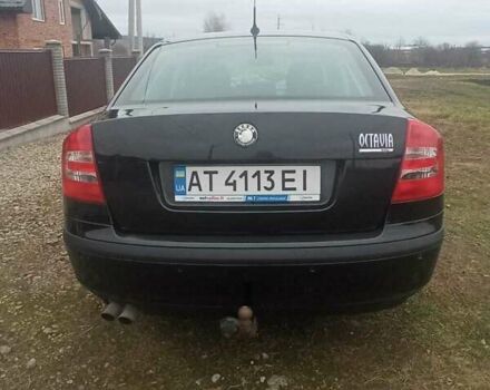 Черный Шкода Октавия, объемом двигателя 1.9 л и пробегом 219 тыс. км за 6500 $, фото 1 на Automoto.ua