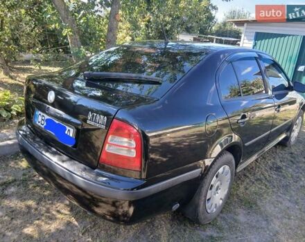 Черный Шкода Октавия, объемом двигателя 1.6 л и пробегом 183 тыс. км за 6000 $, фото 2 на Automoto.ua