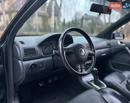 Черный Шкода Октавия, объемом двигателя 1.8 л и пробегом 164 тыс. км за 7500 $, фото 11 на Automoto.ua