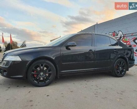 Черный Шкода Октавия, объемом двигателя 2 л и пробегом 198 тыс. км за 7800 $, фото 3 на Automoto.ua