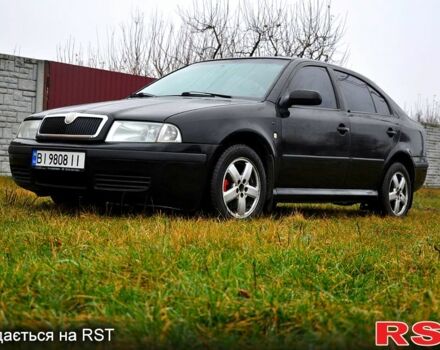 Чорний Шкода Октавія, об'ємом двигуна 1.8 л та пробігом 220 тис. км за 4500 $, фото 1 на Automoto.ua