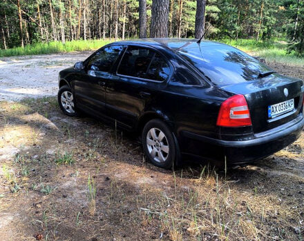 Черный Шкода Октавия, объемом двигателя 2 л и пробегом 195 тыс. км за 6250 $, фото 2 на Automoto.ua