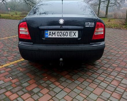 Черный Шкода Октавия, объемом двигателя 1.6 л и пробегом 239 тыс. км за 5500 $, фото 4 на Automoto.ua