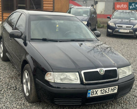 Черный Шкода Октавия, объемом двигателя 1.6 л и пробегом 173 тыс. км за 6700 $, фото 2 на Automoto.ua