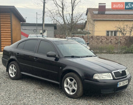 Черный Шкода Октавия, объемом двигателя 1.6 л и пробегом 173 тыс. км за 6700 $, фото 7 на Automoto.ua