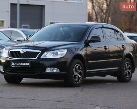 Черный Шкода Октавия, объемом двигателя 1.8 л и пробегом 201 тыс. км за 8300 $, фото 2 на Automoto.ua