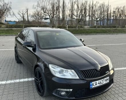 Чорний Шкода Октавія, об'ємом двигуна 2 л та пробігом 219 тис. км за 11000 $, фото 1 на Automoto.ua