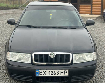 Черный Шкода Октавия, объемом двигателя 1.6 л и пробегом 173 тыс. км за 6700 $, фото 1 на Automoto.ua