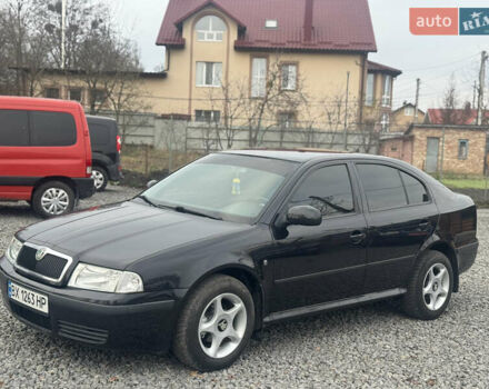 Черный Шкода Октавия, объемом двигателя 1.6 л и пробегом 173 тыс. км за 6700 $, фото 6 на Automoto.ua