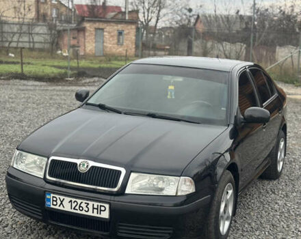 Черный Шкода Октавия, объемом двигателя 1.6 л и пробегом 173 тыс. км за 6700 $, фото 5 на Automoto.ua