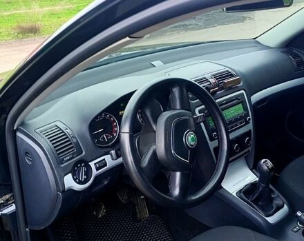 Черный Шкода Октавия, объемом двигателя 1.9 л и пробегом 222 тыс. км за 7700 $, фото 6 на Automoto.ua