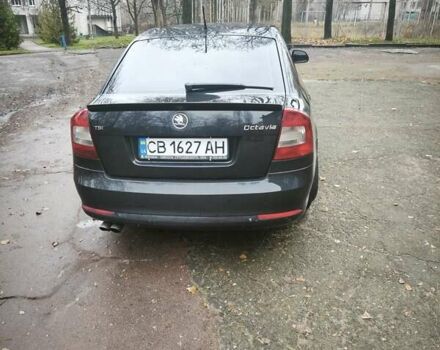 Черный Шкода Октавия, объемом двигателя 1.8 л и пробегом 156 тыс. км за 8500 $, фото 1 на Automoto.ua