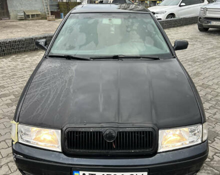 Черный Шкода Октавия, объемом двигателя 1.6 л и пробегом 161 тыс. км за 2700 $, фото 1 на Automoto.ua