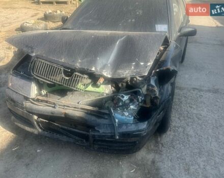 Черный Шкода Октавия, объемом двигателя 1.9 л и пробегом 330 тыс. км за 1900 $, фото 1 на Automoto.ua