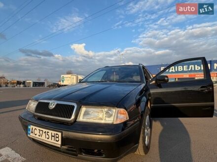 Черный Шкода Октавия, объемом двигателя 1.78 л и пробегом 240 тыс. км за 4500 $, фото 1 на Automoto.ua