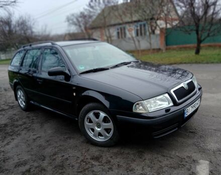 Чорний Шкода Октавія, об'ємом двигуна 1.8 л та пробігом 200 тис. км за 5500 $, фото 1 на Automoto.ua