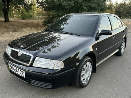 Чорний Шкода Октавія, об'ємом двигуна 2 л та пробігом 260 тис. км за 4800 $, фото 1 на Automoto.ua