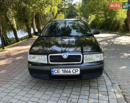 Черный Шкода Октавия, объемом двигателя 1.6 л и пробегом 288 тыс. км за 4200 $, фото 1 на Automoto.ua