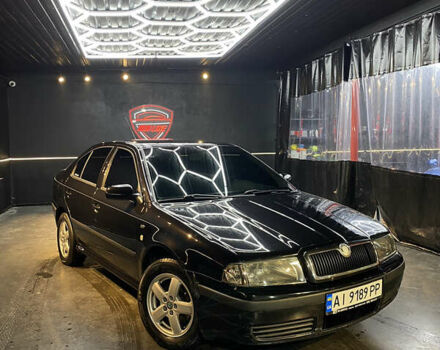Черный Шкода Октавия, объемом двигателя 1.98 л и пробегом 420 тыс. км за 3900 $, фото 1 на Automoto.ua