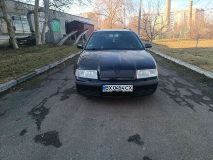 Чорний Шкода Октавія, об'ємом двигуна 2 л та пробігом 217 тис. км за 4500 $, фото 1 на Automoto.ua
