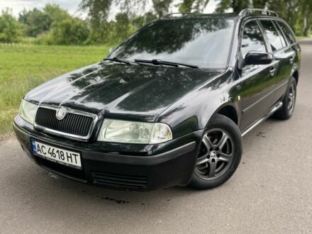 Шкода Октавия 2002 в Владимир-Волынский на Automoto.ua Черный Шкода Октавия, объемом двигателя 1.6 л и пробегом 239 тыс. км за 4300 $, фото 1 на Automoto.ua